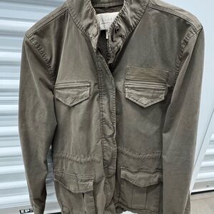 Hinge Olive Military Field Jacket